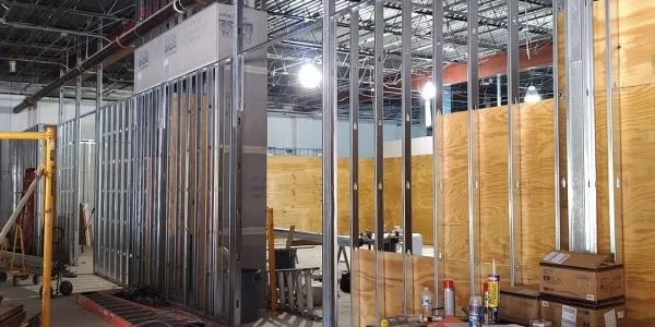 Commercial construction framing