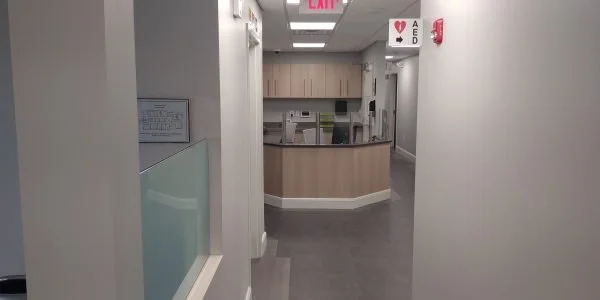 Medical and professional office interior